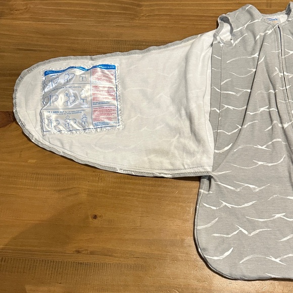 Halo Animal Print and Wave Kids Sleep Sacks - White and Gray (2 Pack) - Picture 4 of 15